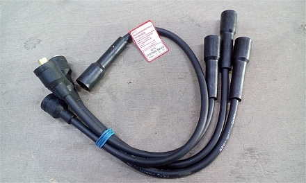 Провода высокого напряж. дв. 4216 (силикон) с наконечниками (в упак. ГАЗ) стандарт, Slon