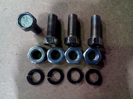 Болт карданный ГАЗель/УАЗ/ Волга с гайкой (к-т 4 шт) (в упак. ГАЗ) (ГАЗ), 2217-2200800