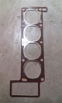 Прокладка ГБЦ дв. 406 (с герм.) б. асб. алюм. в инд. уп. (БЦМ г.Минск), 406-1003020-2-3