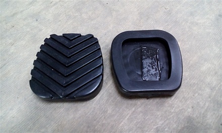 Накладка педали сцепл. и торм. Волга, ГАЗель, 3307(сцепления) (РосАвто-Н), 3307-3504048