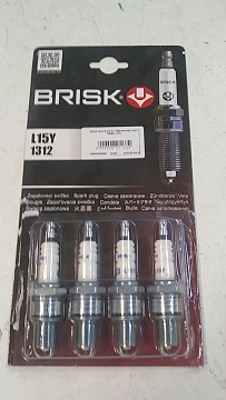 Свеча зажигания BRISK  L15Y 1312  А-17ДВ блистер / 4шт. 