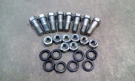 Болт карданный ГАЗ-53 с гайкой (к-т 8 шт) (в упак. ГАЗ) (ГАЗ), 3308-2200800