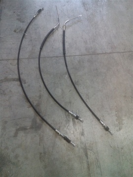 Трос руч.тормоза ГАЗ-3307  (ЛЭТЗ), 3307-3508800-01