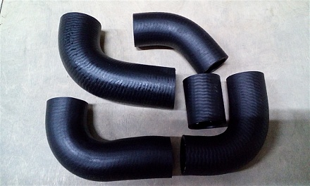 Патрубок радиатора ГАЗель-3302 дв. 406 в уп. (к-т 5 шт) (Волгопромтранс ООО г.Волжский)