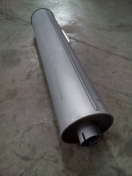 Глушитель ГАЗ-53 (Баксанский завод Автозапчасть ОАО), 